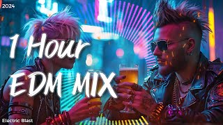 1 Hour EDM Mix Electrifying Beats for NonStop Party and Gym Motivation ⚡️🏋️ [upl. by Haliehs]