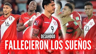 PERÚ ELIMINADO DE QATAR 2022 🏆 EL DOLOR DE AHOGARSE EN LA ORILLA 💔 EL FIN DE UNA ERA [upl. by Angelina]