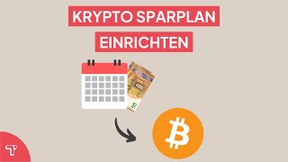 Krypto Sparplan bei Bitvavo einrichten  Anleitung [upl. by Craner926]