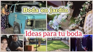 BODA EN JARDÍN🍀🌳🌱🌿 IDEAS PARA BODA EN JARDÍN boda vaquera [upl. by Borlase]