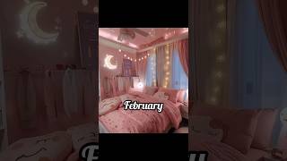 According to your birthday month your bed room 🥰🛌🌜💤birthdaymonth viralshorts bedroom [upl. by Iraam]