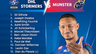 Stormers vs Munster URC Rd 5 2024 [upl. by Imoen318]