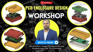 PCB Enclosure Design Workshop using Autodesk Fusion 360 [upl. by Talya]