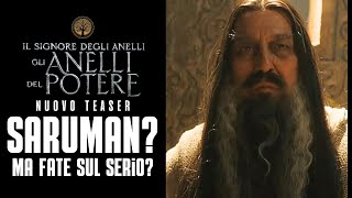 SARUMAN e CELEBORN nel nuovo TEASER TRAILER de GLI ANELLI DEL POTERE [upl. by Rawdon512]