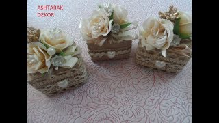 WEDDING SOUVENIR IDEA HARSANYAC TAROSIKI DZEVAVORUM [upl. by Yrrehc]