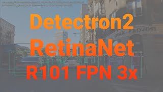 Detectron2 RetinaNet R101 FPN 3x [upl. by Henghold443]