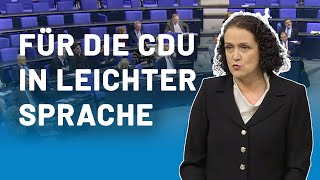 Ansprache von Nicole Höchst  CDU dreht durch [upl. by Atrim]