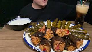 DOLMA ASMR  KURU PATLICAN DOLMA ASMR  SARMA ASMR  TÜRKÇE ASMR  TURKİSH ASMR [upl. by Norah]