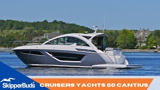 NEW 2024 Cruisers Yachts 50 Cantius FLIBS Walkthrough [upl. by Ainat]