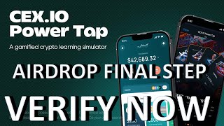 CEXIO Power Tap Listing Date amp Final Airdrop Criteria  CEI Global Exchange App Explained [upl. by Anaujnas]