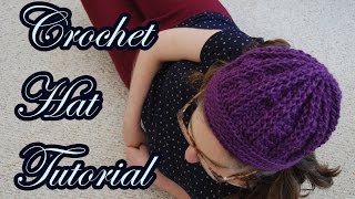 Ridges Hat Crochet Tutorial [upl. by Ynohtnad177]