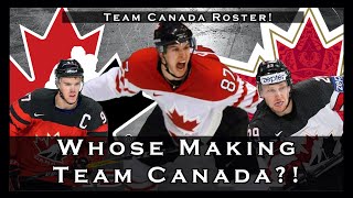 Team Canada Olympic Hockey Roster Prediction and Breakdown  Crosby MacKinnon McDavid On a Line [upl. by O'Toole]