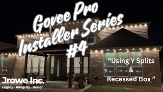 Govee Pro Permanent Outdoor Lights Installer Series number 4 govee [upl. by Maryn]