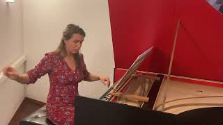 Louis Couperin  Suita in a Monika Woźniak  harpsichord [upl. by Anayd]