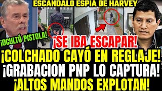 CAYÓ HARVEY CAPTURAN A SU AGENTE ENCUBIERTO DIVIAC EN PLAN SINIESTR0 DE REGLAJE A ALTOS MANDOS PNP [upl. by Ramak]