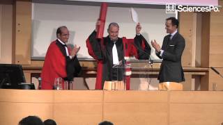 Sciences Po  Arnaldo Bagnasco et Jacques Drèze docteurs honoris causa [upl. by Arratoon]