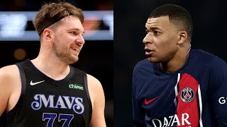 NBA star Luka Doncic backs Kylian Mbappe amid slow start at Real Madrid [upl. by Inerney702]