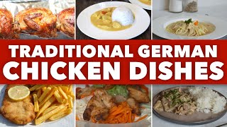 7 German Chicken Dishes  German Chicken Recipes [upl. by Lederer392]