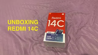 UNBOXING REDMI 14C  HP MURAH TAPI GAK MURAHAN [upl. by Holbrook]