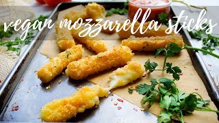 VEGAN MOZZARELLA STICKS  PLANTIFULLY BASED [upl. by Barret]