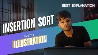 Insertion Sort Easiest Explanation with Illustration  In Hindi  Python [upl. by Newton201]