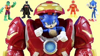 Sonic 3 amp The Flash Lose Their Speed  Superhero Stories For Kids [upl. by Manvell612]