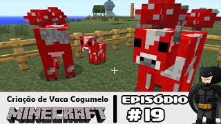 Minecraft PS3 Dragão do Ender 19 Criação de Vaca Cogumelo e Nasce uma Vaquinha É TAO FOFINHO [upl. by Eirrek]