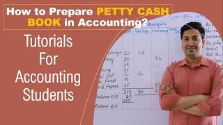 How to Prepare PETTY CASH BOOK using the Imprest System [upl. by Aicila88]