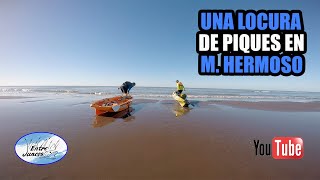 PESCA EN MONTE HERMOSO  A PURO PIQUE  VARIADA DE MAR [upl. by Llerud]