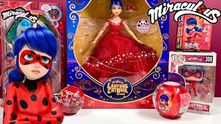 Miraculous Ladybug Toys Collection Unboxing ASMR Review  ASMR Unboxing Miraculous Toys [upl. by Dysart]