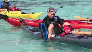 Kayak and Snorkel Belize  Glovers Reef [upl. by Helene]