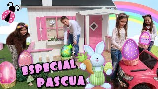 ¡Buscamos regalos sorpresa en mi terraza 🐰 Especial de Pascua 2018 [upl. by Leirua]