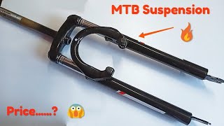 Unboxing Best Cycle Suspension Fork 26 Inch MTB Cycle Front Suspension Review Video [upl. by Dagna998]