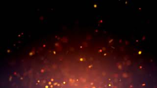 Golden Fire Particles Overlay [upl. by Japha]