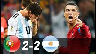 Portugal vs Argentina 22  All Goals amp Extended Highlights Last Matches [upl. by Neira]