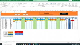 Urlaubsplaner und statistik mit Excel [upl. by Maletta]