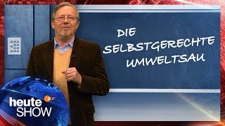 Die deutsche Scheinheiligkeit beim Umweltschutz  heuteshow vom 17112017 [upl. by Buckden]