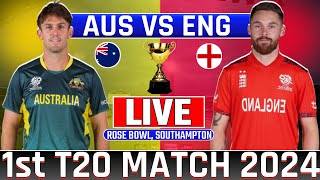 Live Australia vs England 1st T20  Eng vs Aus Today Live Cricket Match  Live Cricket Match T20 [upl. by Donahoe38]