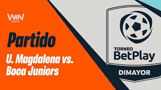 UNIÓN MAGDALENA VS BOCA JUNIORS  TORNEO BETPLAY DIMAYOR 20242  FECHA 16 [upl. by Neely]