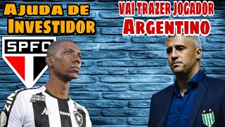 INVESTIDOR CHEGOU NO SPFC  INFORMAÇÕES SOBRE O KANU  CRESPO VAI TRAZER JOGADOR ARGENTINO [upl. by Mackie]