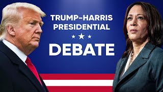 LIVE Presidential Debate Trump vs Harris [upl. by Olleina]