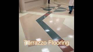 Terrazzo flooring decorative diy homemade construction [upl. by Whitby]