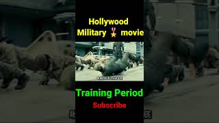 Hollywood Military 🎖️ movie training period movie viralvideos shorts [upl. by Anirres]