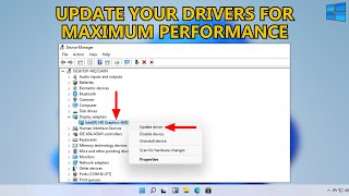 How to Update my Drivers on Windows 11 [upl. by Lura]