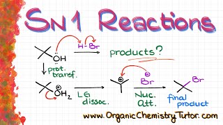 SN1 Reactions [upl. by Ennairrek]