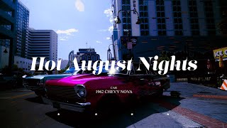 Hot August Nights  South Virginia St Classic Car Drive [upl. by Ahsoik]