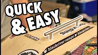 10 FINGERBOARD RAIL HACK [upl. by Ais]