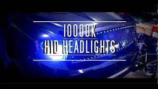 HID CONVERSION KIT 10000K [upl. by Macnair187]