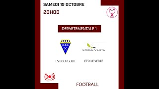 Football  D1  ES Bourgueil  Etoile Verte [upl. by Nnaaihtnyc]