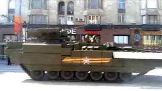 Russian lowrider  New T15 Armata Heavy Infantry Fighting Vehicle FAIL [upl. by Artek]